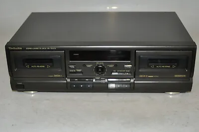 Kaufen Technics RS-TR373 Stereo Double Cassette Tape Deck Player Kassettendeck Rekorder • 149.99€