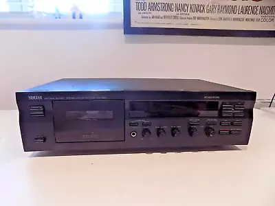 Kaufen Yamaha KX-393 Natural Sound Stereo Kassettendeck Original Getestet Funktioniert • 80.68€