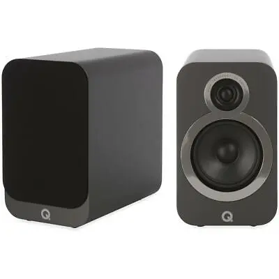Kaufen Q Acoustics 3020i Regal Lautsprecher Speaker Hifi Stereo Heimkino Graphit 1 PAAR • 359.10€
