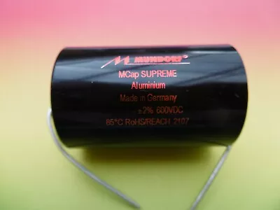 Kaufen MUNDORF MCAP SUPREME 0,1 µf 1400V HIGH END Capacitor For Audio Crossover Bypass • 14.90€