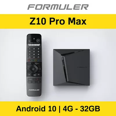 Kaufen Formuler Z10 PRO MAX 4/32GB Android 10 LED TV Streaming Box H.265 Dual WLAN • 159€