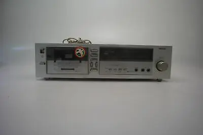 Kaufen Elektrogerät - Philips : Stereo Cassette Deck F6211 - Silber - Mit Kabeln • 60€