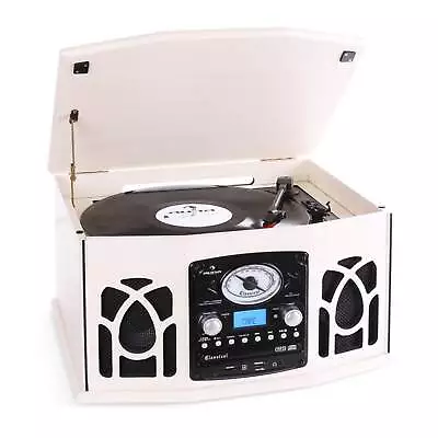 Kaufen (b-ware) Hifi Stereo Musik Anlage Plattenspieler Kassette Tape Cd Usb Mp3 Radio  • 130.99€