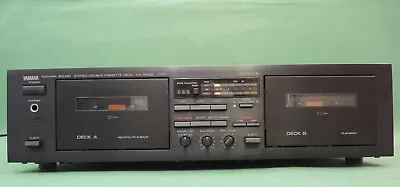 Kaufen YAMAHA KX-W232 Doppel Tape-Deck  90er Jahren Für Bastler.Sammler Defekt,gepflegt • 19.90€