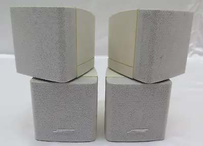Kaufen BOSE Doppel-Cube 2 Stück Lautsprecher Weiß Lifestyle Acoustimass 10 15 Cubes • 85€