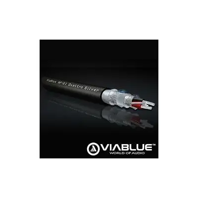 Kaufen ViaBlue NF-S1 Silver Quattro Analogue Cinch XLR 1m Analoges Audiokabel Meterware • 11.98€