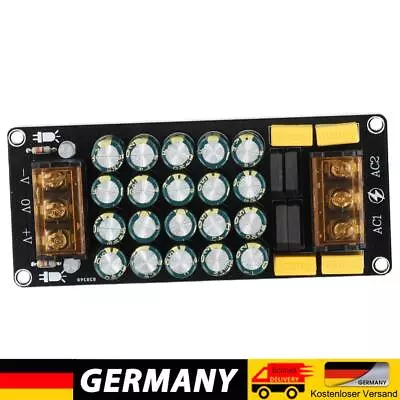 Kaufen Full Bridge Rectifier Filter Power Amplifier Board Durable 12A For DIY Kit • 9.87€