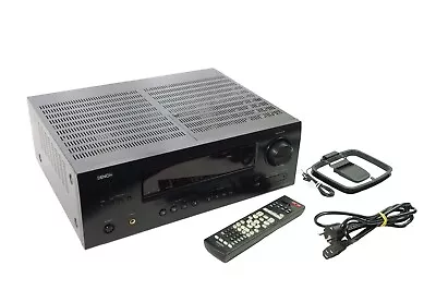 Kaufen ✅Denon AVR-1612 5.1 AV-Receiver (3D, HDMI, 5x 120 Watt, UKW-/MW-Tuner)✅ • 299.99€