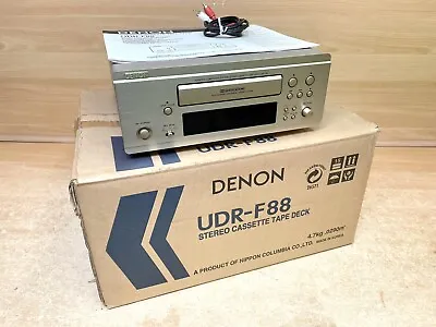 Kaufen Denon UDR-F88 Stereo Separater Kassettenspieler/Recorder. Champagnerfarbene HiFi • 132.54€