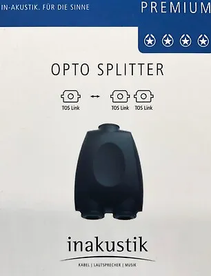 Kaufen Inakustik Premium Opto-Splitter, UVP 24,99 € • 12.99€