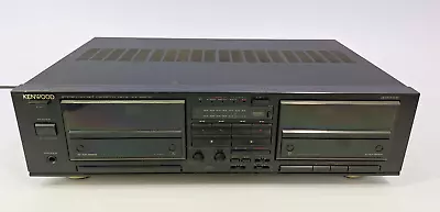 Kaufen Kenwood Stereo Cassette Deck KX-W6010 Kassettenspieler Mit Fernbedienung • 45€