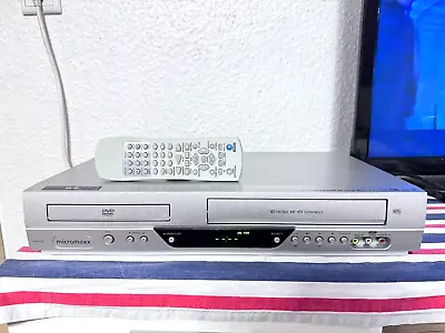 Kaufen MICROMAXX MM 42397 VHS VCR Videorecorder DVD Player Kombination Kombigerät HiFi • 120€