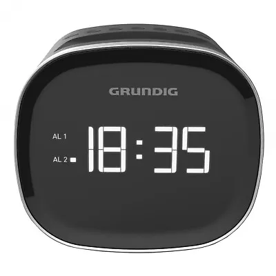 Kaufen GRUNDIG Alarmwecker Radio Musik UKW-Tuner/Weckfunktion/Sleep Funktion Schwarz • 14.99€
