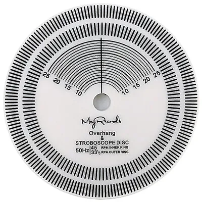 Kaufen  Geschwindigkeit Messung Für Schallplatten Spieler Acryl Grammophon Zubehör • 9.73€