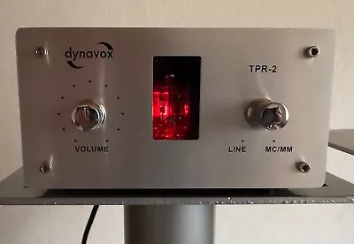 Kaufen Dynavox TPR-2 Röhren Phono Vorverstärker Silber MM / MC System • 139€