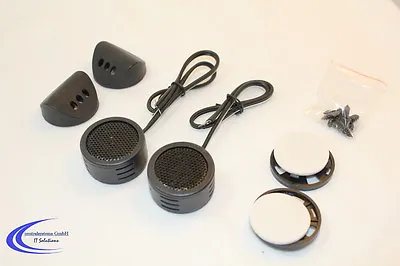 Kaufen 1 Paar Mini Hochtöner Max. 120 Watt - KFZ Mini Tweeter Dome - Lautsprecher • 9.75€