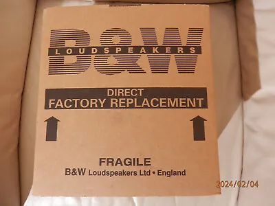 Kaufen B&W DM601 Original Ersatzteil 17cm Bass-Mitteltöner Kevlar Membran NEU Original • 49€