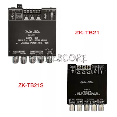 Kaufen ZK-TB21/ZK-TB21S TPA3116D2 HIFI Stereo Audio Power Amplifier Subwoofer Board • 23.18€