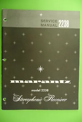 Kaufen Service Manual-Anleitung Für Marantz 2238 ,ORIGINAL !!! • 35€