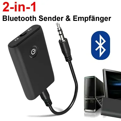 Kaufen Neu 5.0 Bluetooth Adapter Audio Transmitter EmpfÄnger 2-in-1 Sender Receiver Dhl • 13.99€