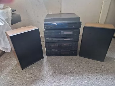 Kaufen Pioneer Stereoanlage, CD-Player, Verstärker, Radio, Cassetten Deck, Plattenspiel • 150€