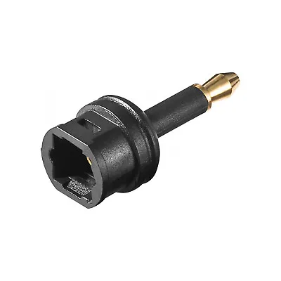 Kaufen Audio Adapter Toslink Buchse Kupplung Female > 3,5 Mm Optisch Klinke Stecker • 3.19€