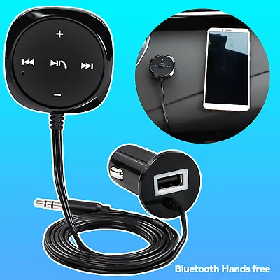 Kaufen Bluetooth Receiver 5.0 Transmitter Audio Empfänger Adapter Auto 3.5mm AUX KFZ DE • 13.98€