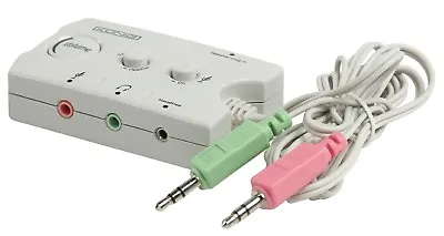Kaufen Analog Audio Schalter Klinke Umschalter Klinkenstecker Mikrofon Boxen Headset • 17.90€