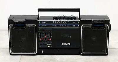 Kaufen Philips D 8164 /30  4 Band Stereo Radio Kassetten Recorder Mit Graphic Equalizer • 69.99€