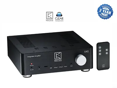 Kaufen Keces E 40 VollverstÄrker - Usb Dac Integrated (pre) Amp - Phono Amp - Highend • 684.50€