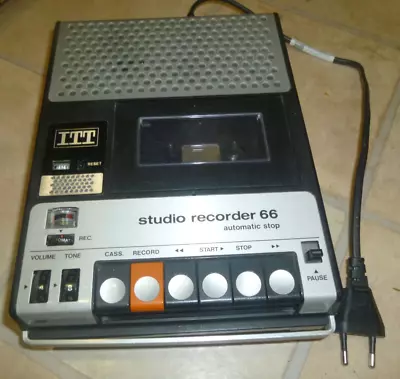Kaufen ITT Schaub Lorenz Stereo Recorder 66 Hifi Kassettendeck Cassettendeck Tape Teile • 15€