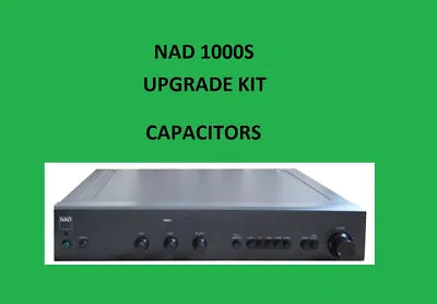 Kaufen Stereo Vorverstärker NAD 1000S Reparatur KIT - Alle Kondensatoren • 45.28€