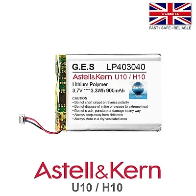 Kaufen Astell & Kern U10/H10 Tragbarer Audio-Player-Akku - 3,7 V 900mAh • 27.85€