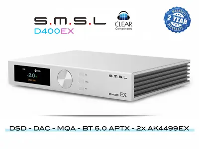 Kaufen SMSL D400-EX DSD DAC - 2x AK4499EX - BT5.0 APTX - MQA - DA WANDLER - HIGHEND • 1,024.50€