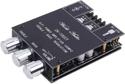 Kaufen ZK-1002T HIFI 2.0 Channel 100Wx2 Amplifier Board Stereo Subwoofer Speaker Module • 15.90€
