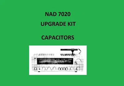 Kaufen Stereo Receiver NAD 7020 Repair KIT - Alle Kondensatoren • 73.23€