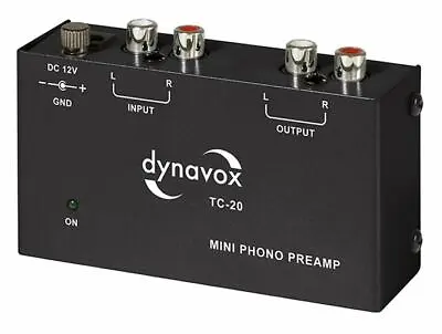 Kaufen Dynavox TC-20 Phono-Vorverstärker Entzerrer Für MD / MM Plattenspieler Pre-Amp • 29.99€