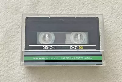 Kaufen 1x DENON DX7/90 Kassette - IEC II / Type II High Position Audio Cassette RAR TOP • 13.99€