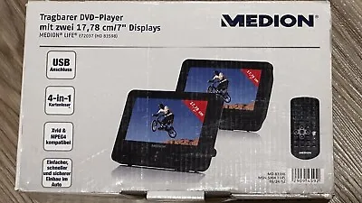 Kaufen DVD-Player Portable Medion  2x 7“   Mit FB OVP Top • 70€