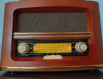 Kaufen Dual Nr 1 Retro Holz Radio Mit CD Player Vintage Musge • 50€