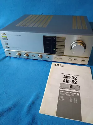 Kaufen Akai AM-52  *Vollverstärker*HiFi Stereo Integrated Amplifier*Bedienungsanleitung • 139€