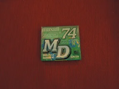 Kaufen MAXELL GREEN MD-74GNE 74 Er MD Minidisc Minidisk  • 9.99€