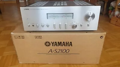 Kaufen Yamaha A-S2100 High End Stereo Vollverstärker Gebraucht TOP Zustand In Silber • 855€