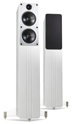 Kaufen Q Acoustics Concept 40 Boden Stehend Lautsprecher Hochglanz Weiß • 1,155.45€
