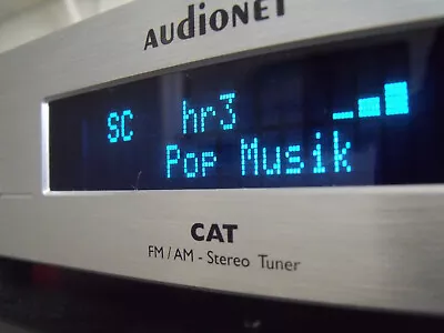 Kaufen Audionet CAT High End Tuner In Silber , Mit Bedienungsanleitung • 62€