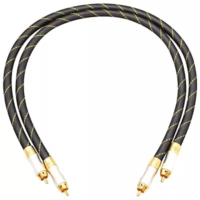 Kaufen Dynavox High-End Cinchkabel, Premium Kabel, Paar, Vergoldet • 64.99€