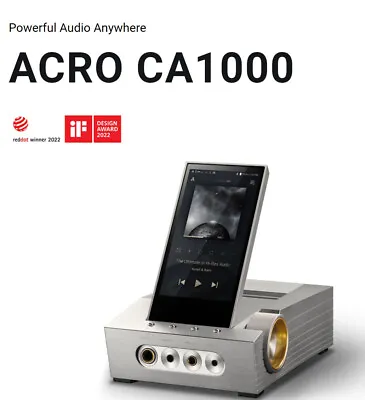 Kaufen Astell & Kern ACRO CA1000 4.1  Aluminum Quad-DAC 256Gb 8,400mAh Moon Silver • 2,099€