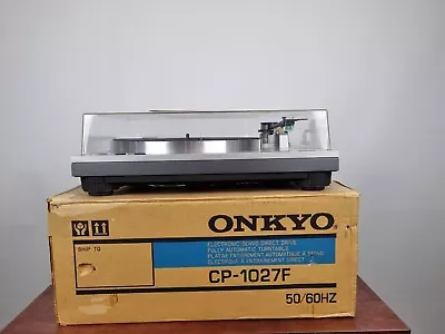 Kaufen Onkyo CP-1027F Plattenspieler Turntable * OVP & BDA & Nadel * • 199€