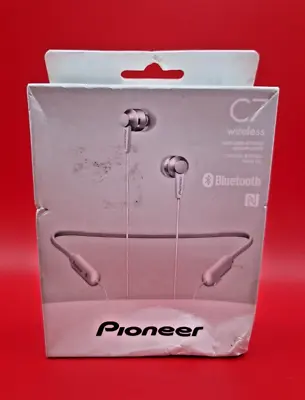 Kaufen Pioneer SE-C7BT WEISS Bluetooth Hifi In-Ear Kopfhörer NFC/Brandneu - TATTY BOX • 52.53€