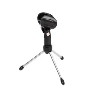 Kaufen Mini Einstellbar Stativ Tisch Tripod Mikrophone Halterung Ständer Mit Klemme • 7.82€